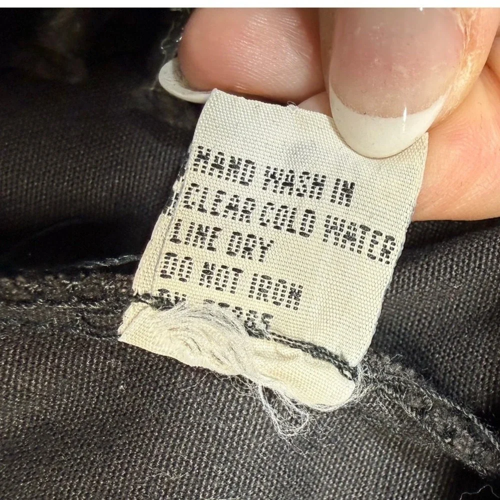 Vintage‎ Express Drawstring Duffle Bag Black Logo Cinch Sack Y2K